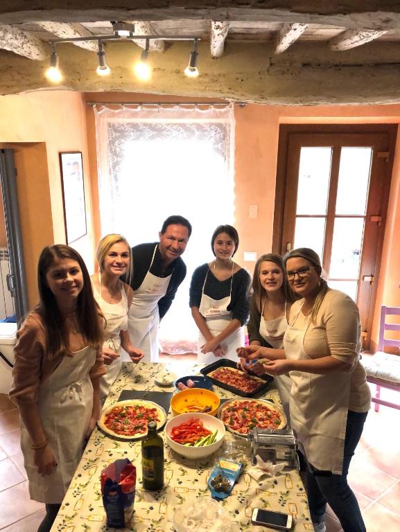 Hostia v ubytovaní Dolce Vita in Tuscany B&B
