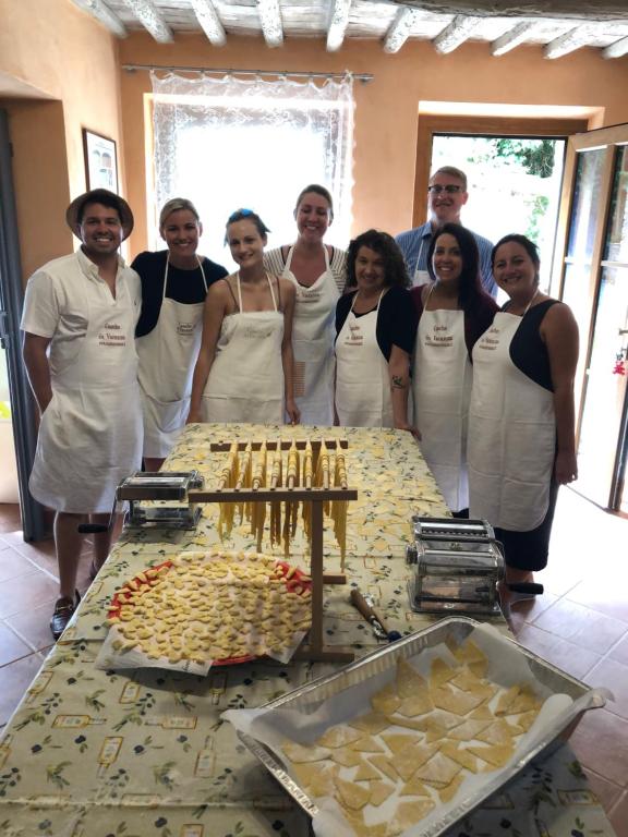 Hostia v ubytovaní Dolce Vita in Tuscany B&B