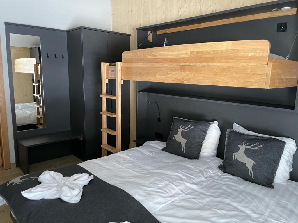 Postel nebo postele na pokoji v ubytování Villa Kreischberg