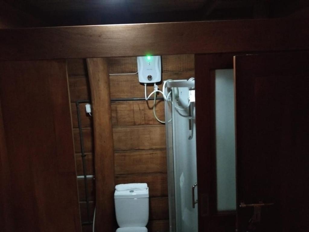 Koupelna v ubytování Hi Win Hotel
