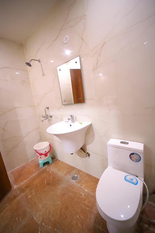 Koupelna v ubytování Hotel Royal Phoenix
