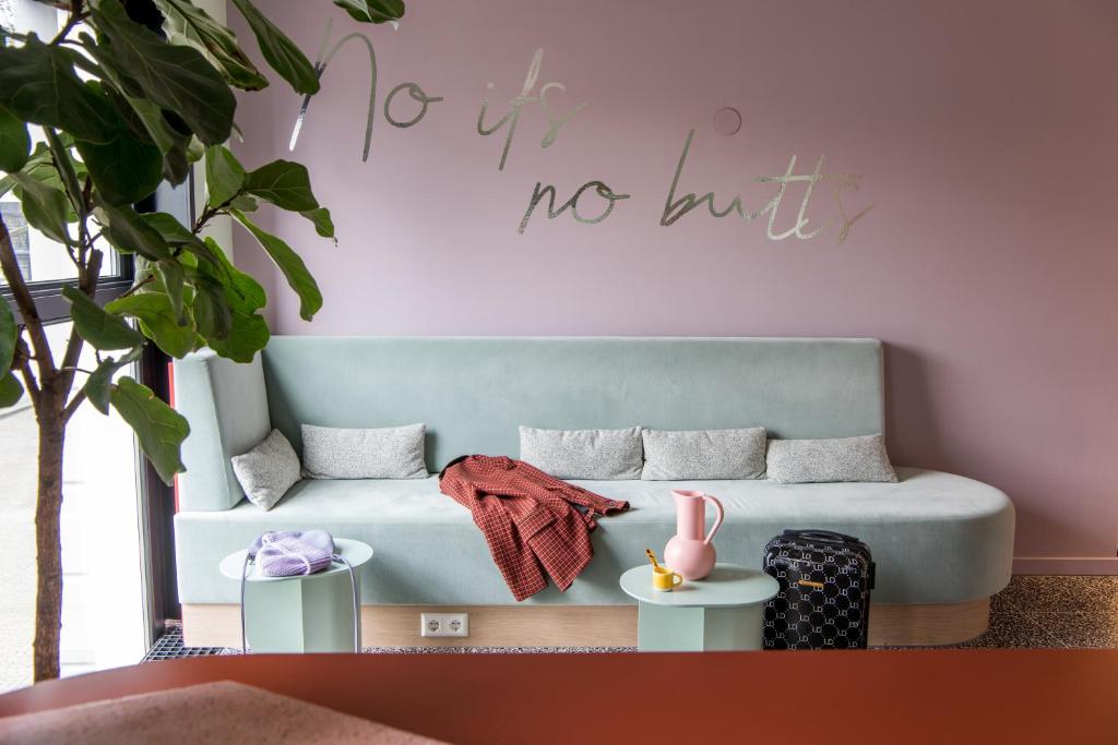 Zona d'estar a Hotel Unplugged
