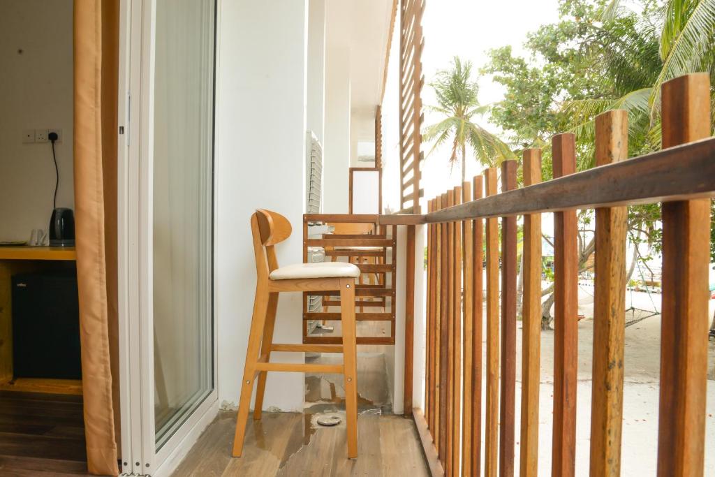 Balkón nebo terasa v ubytování Portia Hotel & Spa