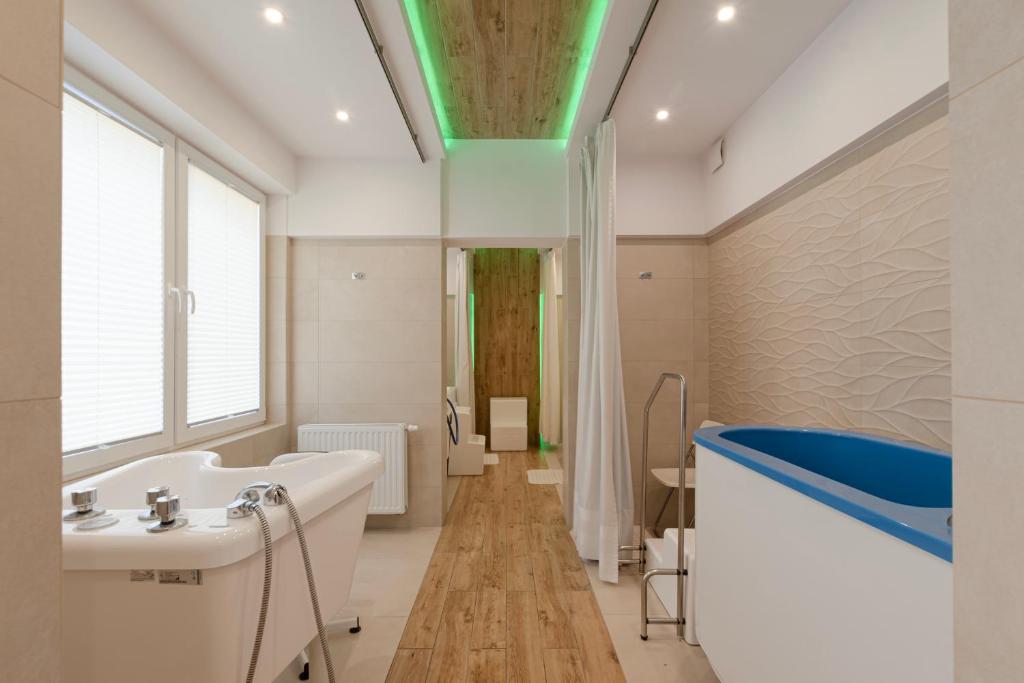 Koupelna v ubytování Hotel Ustka