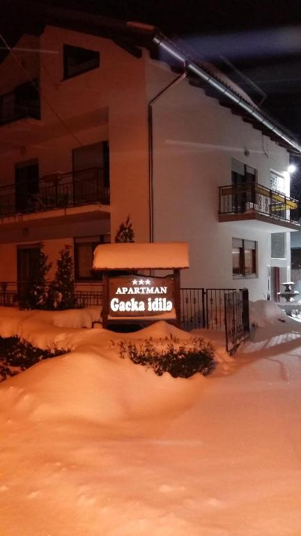 Budova, kde se apartmán nachází