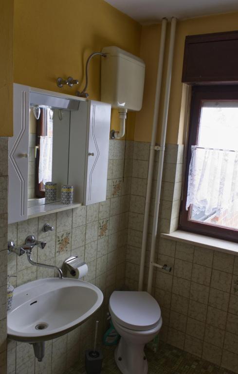 Koupelna v ubytování Gacka idila