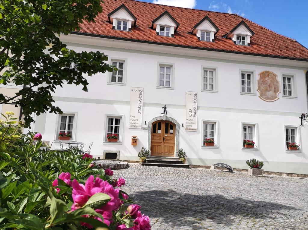 Zahrada ubytování Old Parish House