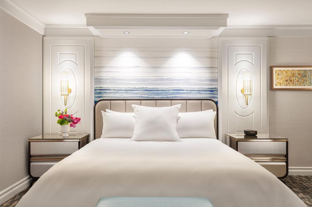 Ein Bett oder Betten in einem Zimmer der Unterkunft Bellagio