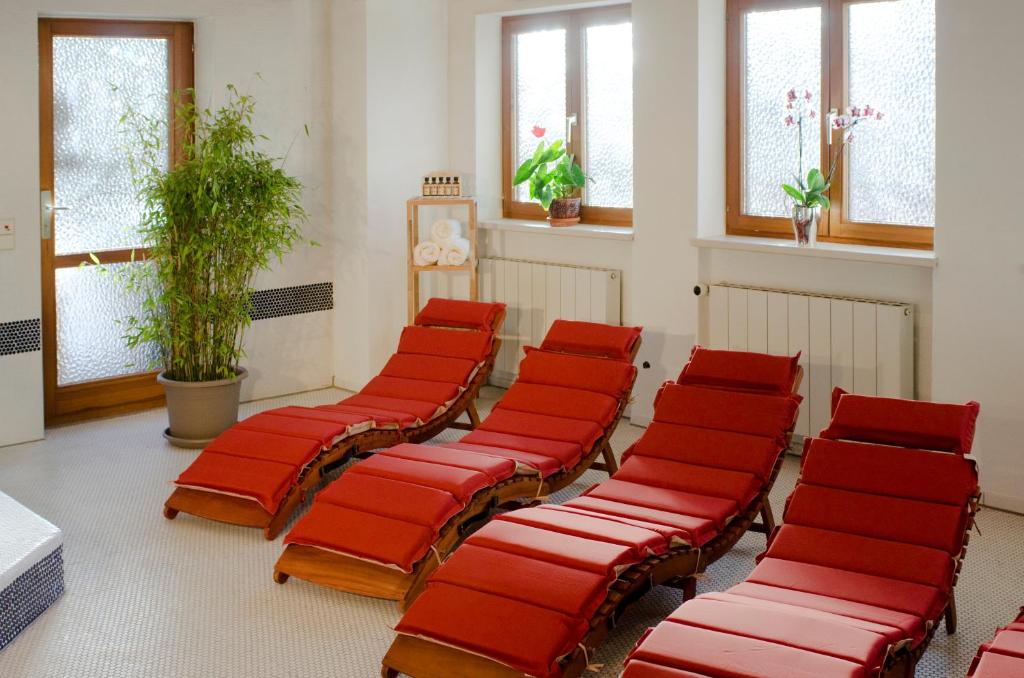 Posezení v ubytování Schreyers Hotel Restaurant Mutzel