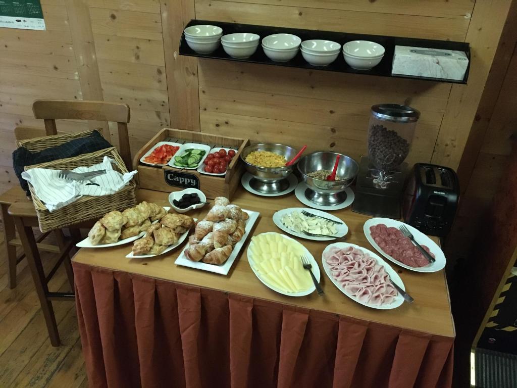 Jídlo v apartmánu nebo okolí