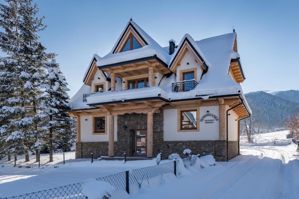 Apartamenty Skibowianka v zime