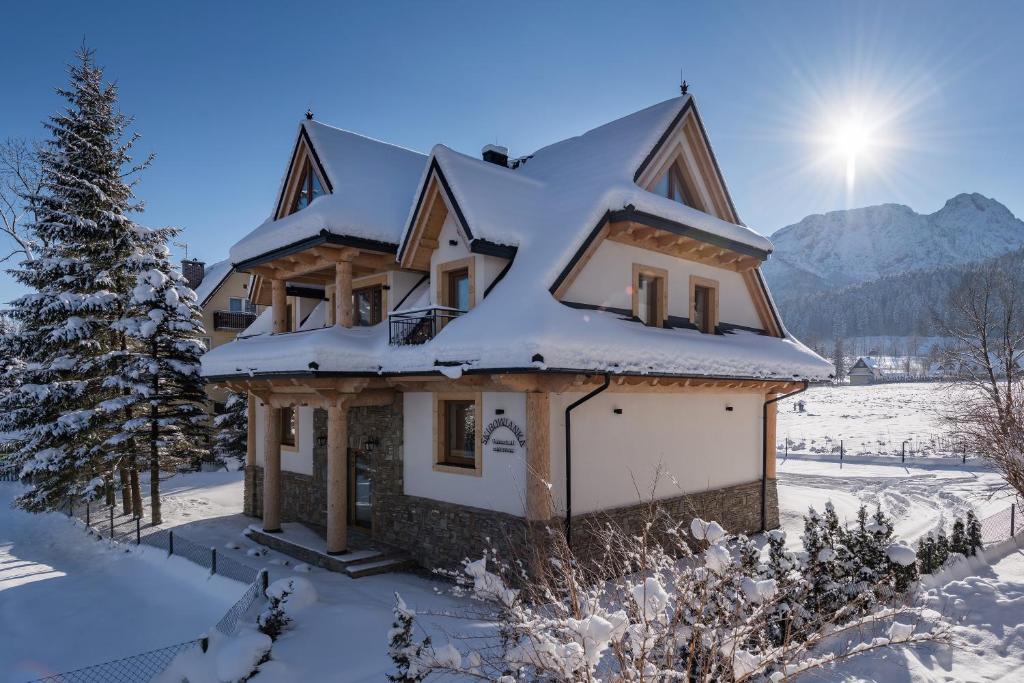 Apartamenty Skibowianka v zime