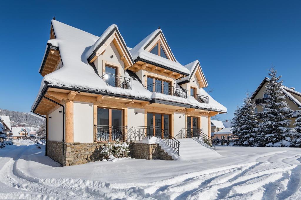Apartamenty Skibowianka v zime