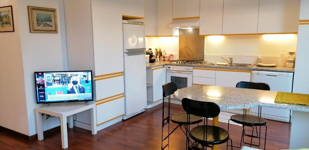 Kuchyň nebo kuchyňský kout v ubytování Casa Avezza