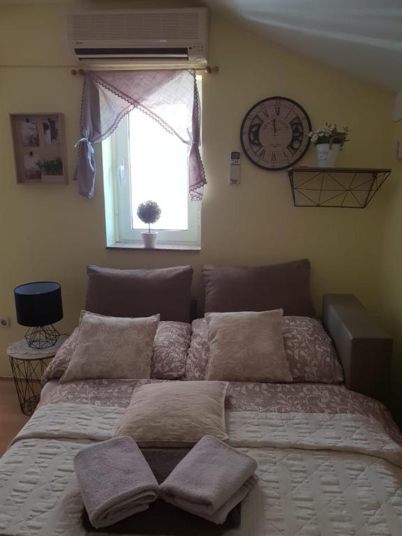 Postel nebo postele na pokoji v ubytování Villa Mateja