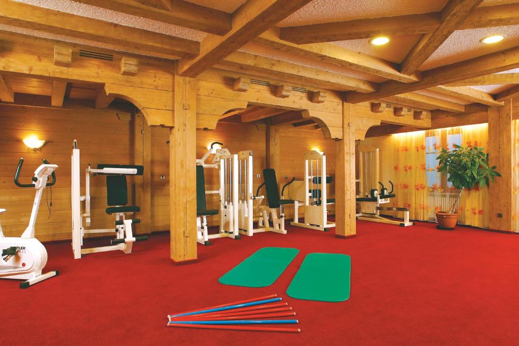 Fitness centrum a/nebo fitness zařízení v ubytování Kurhotel Eichinger