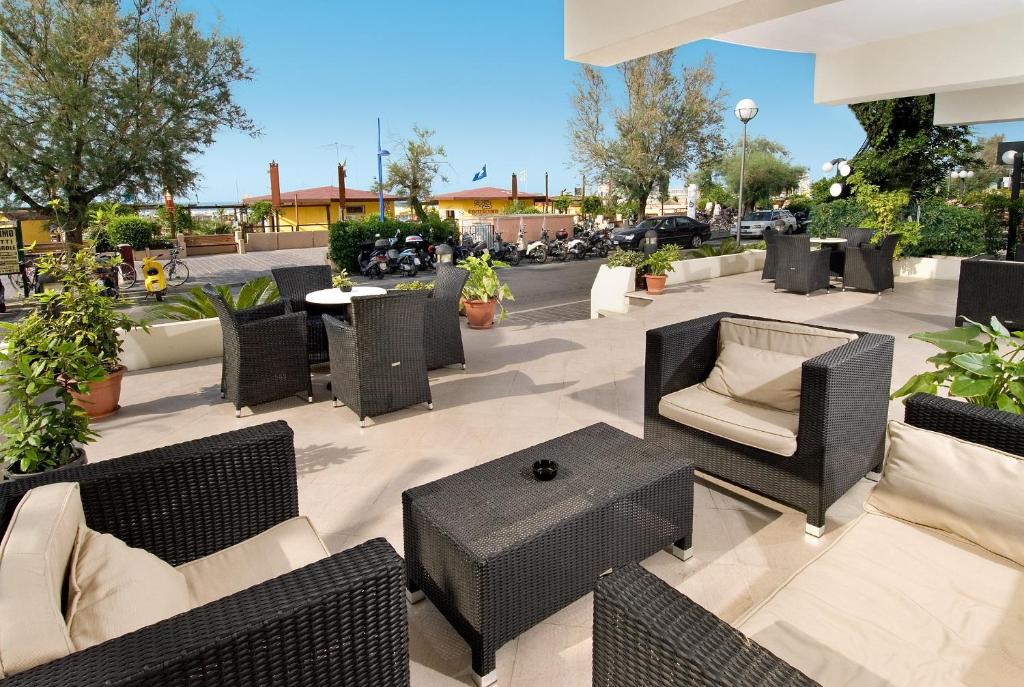 Posezení v ubytování Hotel Prestige