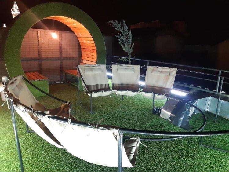 Bazén v ubytování Ñañas Hostel nebo v jeho okolí