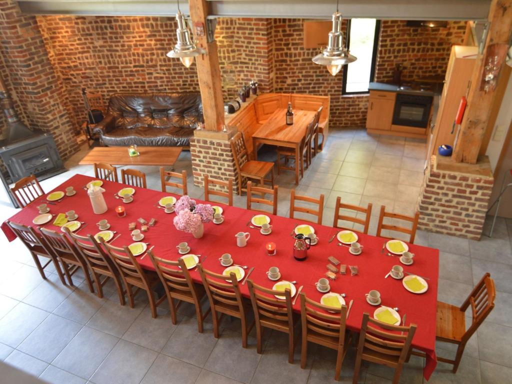 Posezení v ubytování Farmhouse in Teuven near Dutch Border
