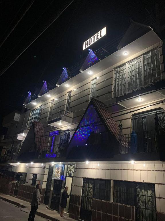 Budova, kde se aparthotel nachází