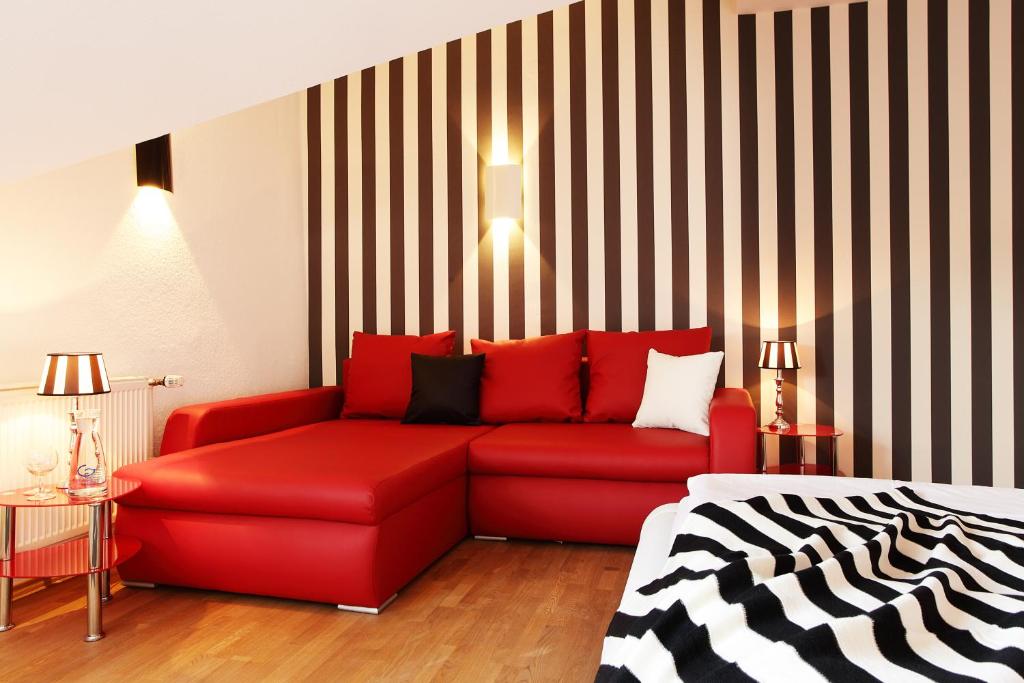 Posezení v ubytování Hotel Wulff