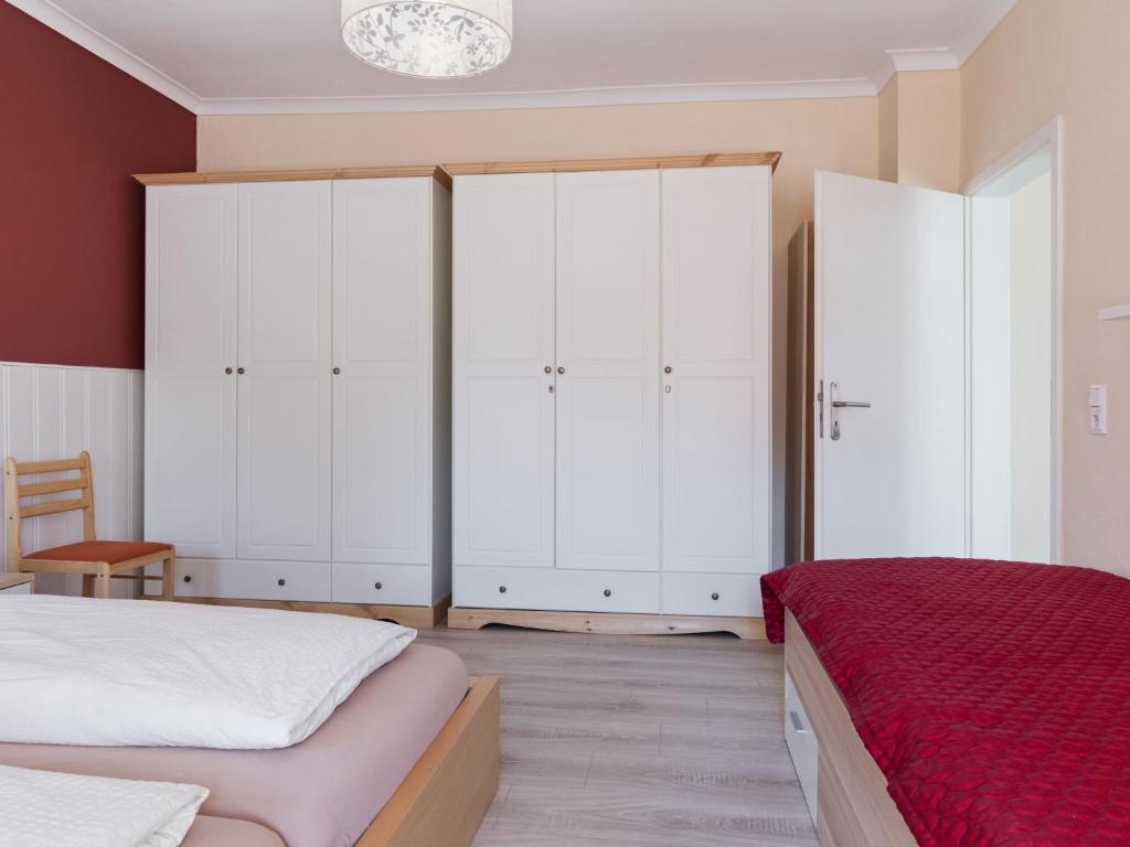 Postel nebo postele na pokoji v ubytování Apartment in Gingst near Rügen Beaches
