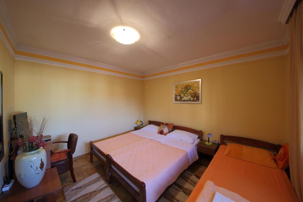 Postel nebo postele na pokoji v ubytování Guest House Pansion 10