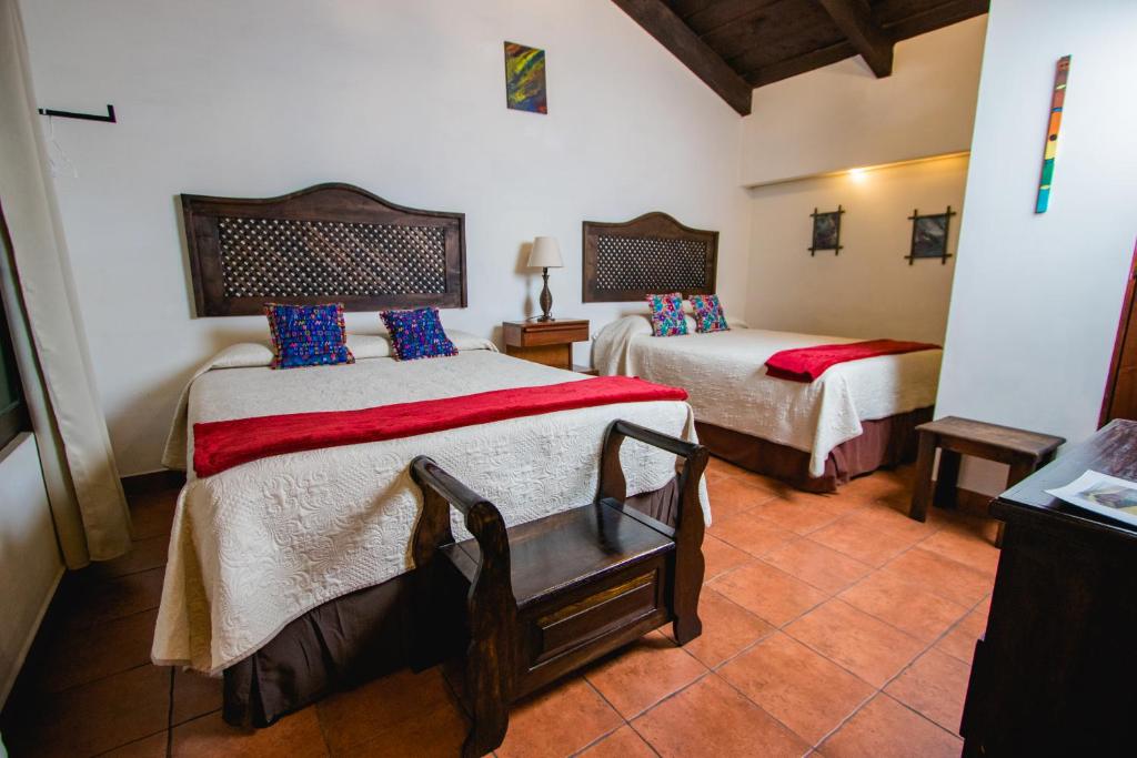 Hotel la Galería - Standard Double Room With Two Double Beds