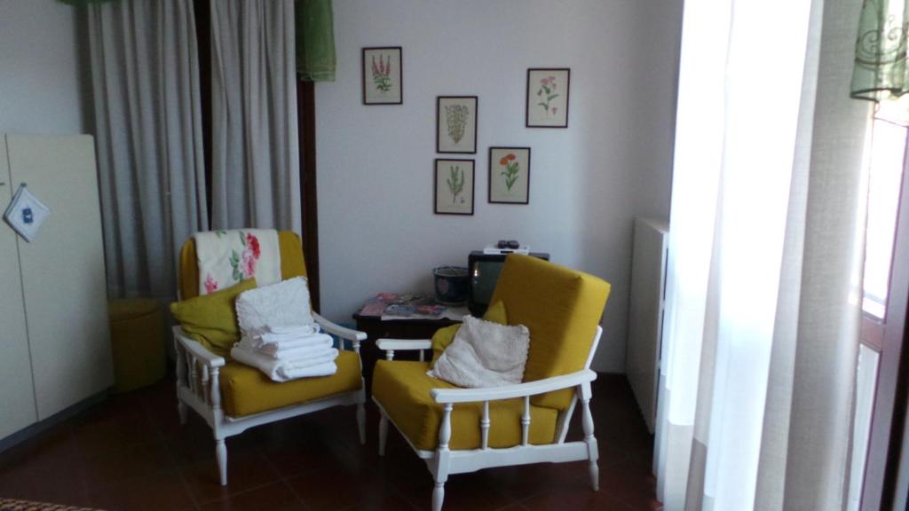 Posezení v ubytování B&B La Rampichina