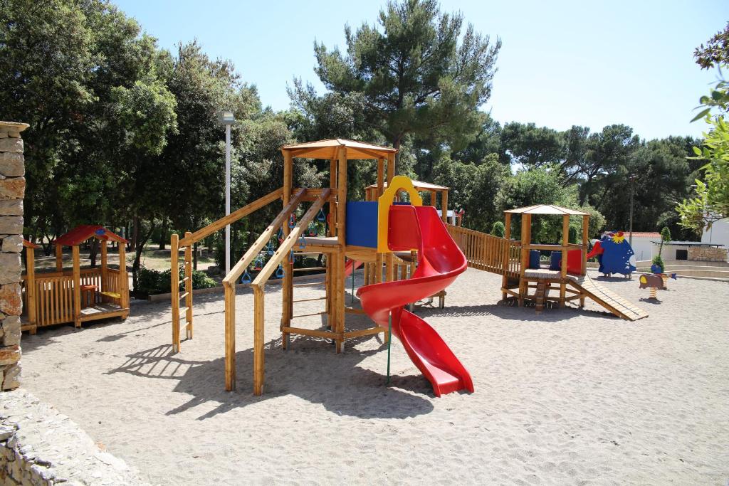 Detský kútik v ubytovaní Glamping Beach Soline