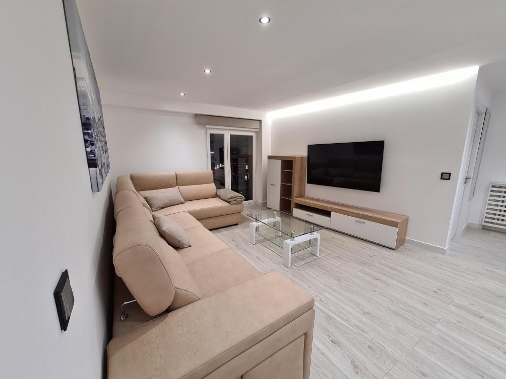 TV a/nebo společenská místnost v ubytování 104A Apartamento para 8 personas