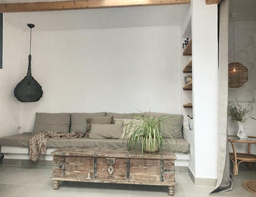 Posedenie v ubytovaní Casita blanca cerca de Timanfaya