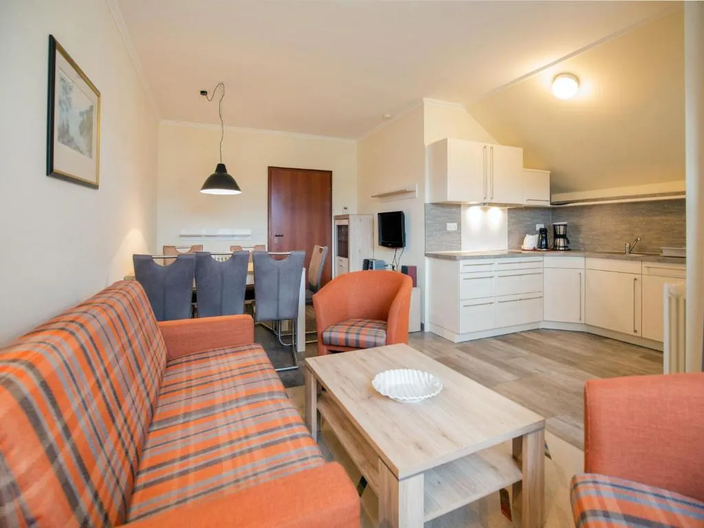 Dünenpark Binz - Komfortplus Ferienwohnung mit 2 Schlafzimmern und Balkon im Dachgeschoss 032