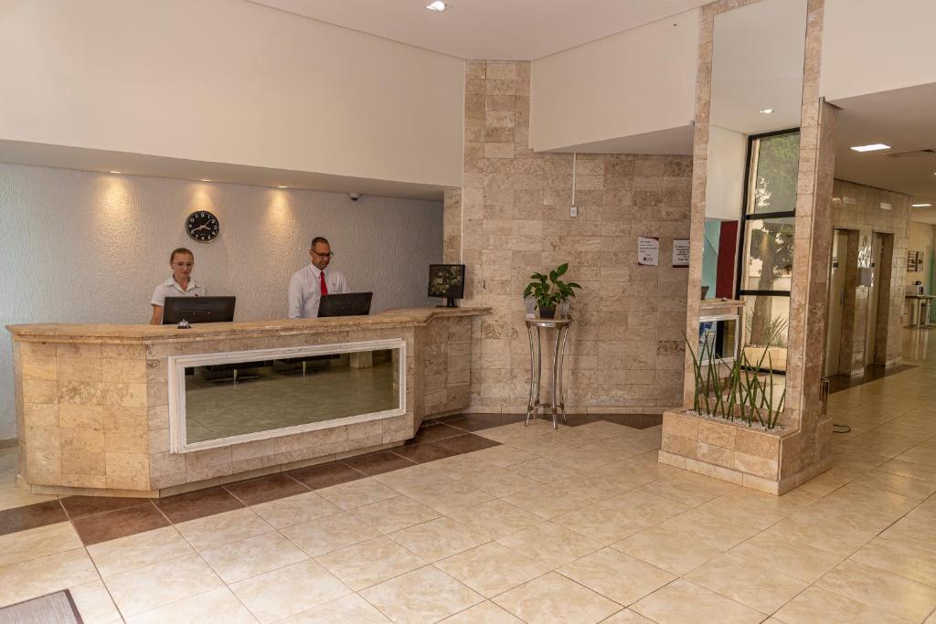 Vstupní hala nebo recepce v ubytování Hotel Doral Apucarana