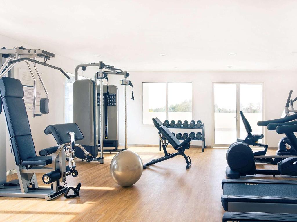 Fitness centrum a/nebo fitness zařízení v ubytování Mercure Sohar