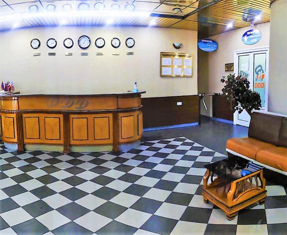 Vstupní hala nebo recepce v ubytování DDD Hotel