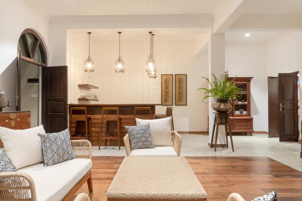 Posezení v ubytování Villa Merak, Digana