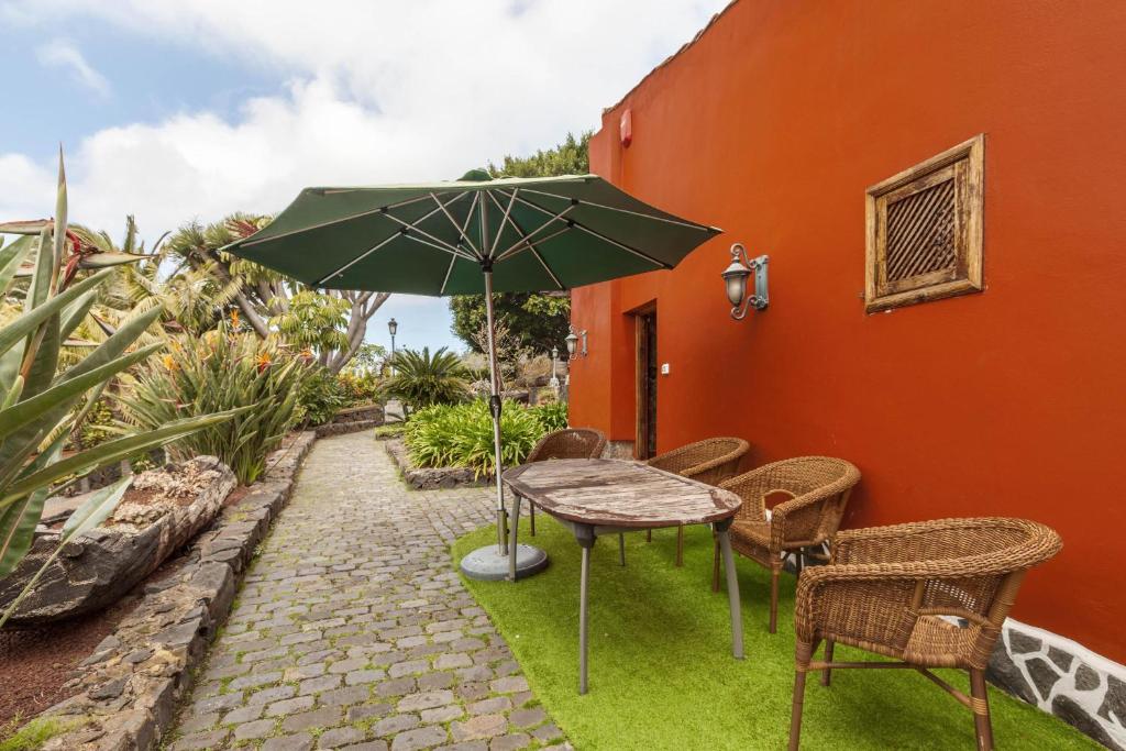 Zahrada ubytování Finca Los Viñedos Casa Rural