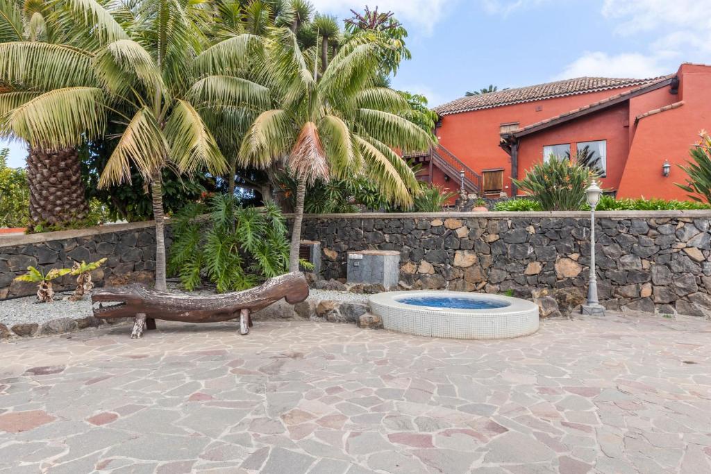 Zahrada ubytování Finca Los Viñedos Casa Rural