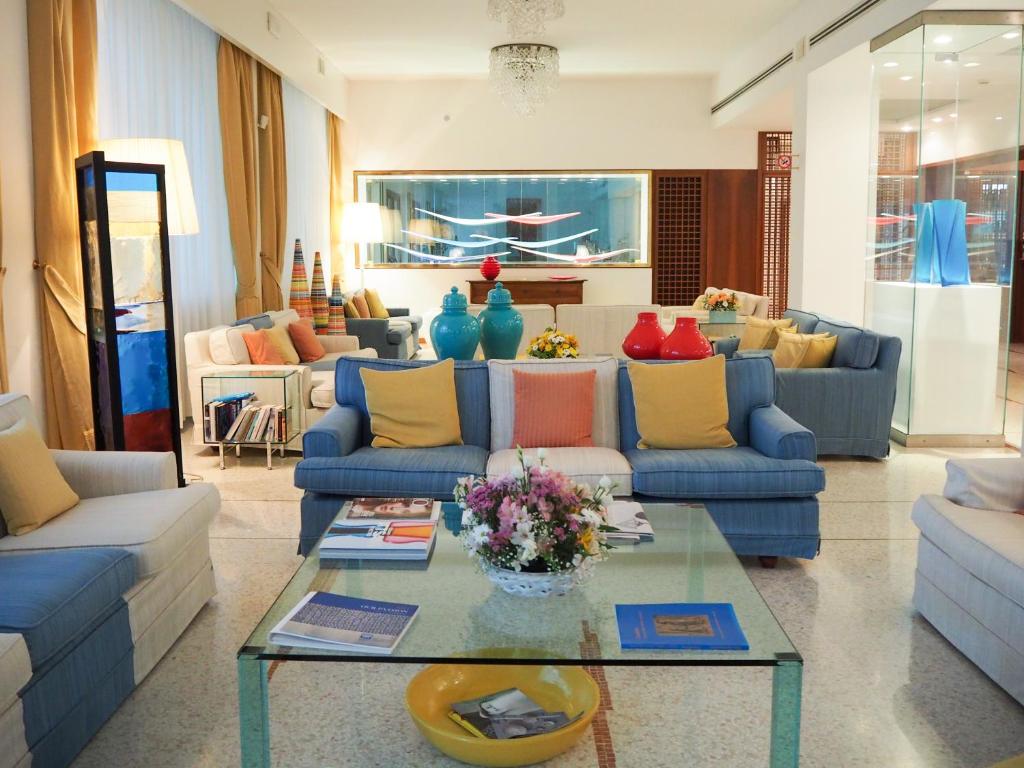 Area soggiorno di Art&Park Hotel Union Lido