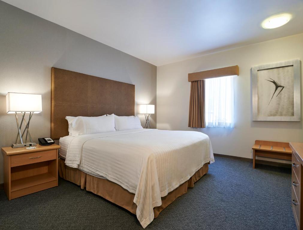Postel nebo postele na pokoji v ubytování Holiday Inn & Suites Chihuahua Expo by IHG