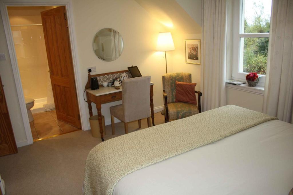 Postel nebo postele na pokoji v ubytování Balmillig B&B