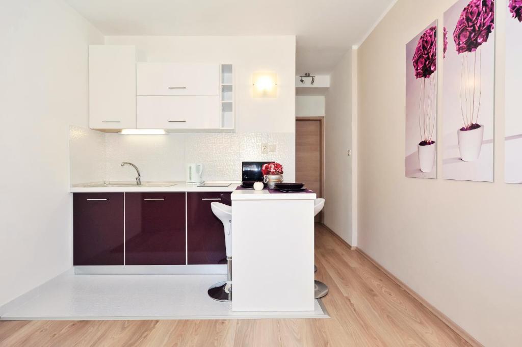 Kuchyňa alebo kuchynka v ubytovaní Top Apartments Zadar