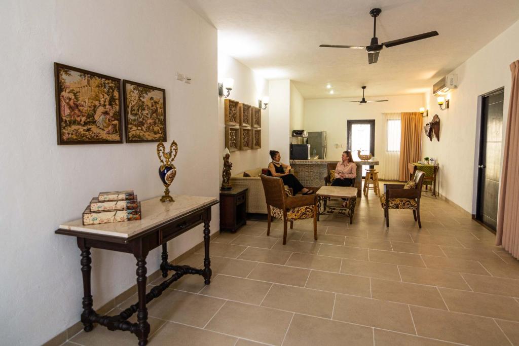 Posezení v ubytování Hotel María Jose
