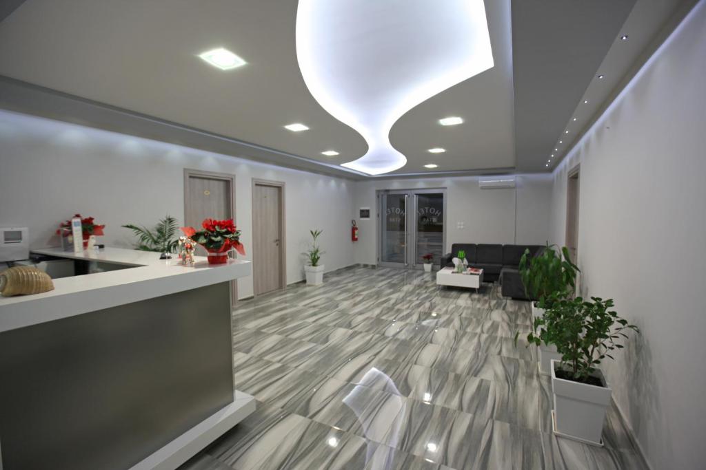 Vstupní hala nebo recepce v ubytování Star Hotel Saranda