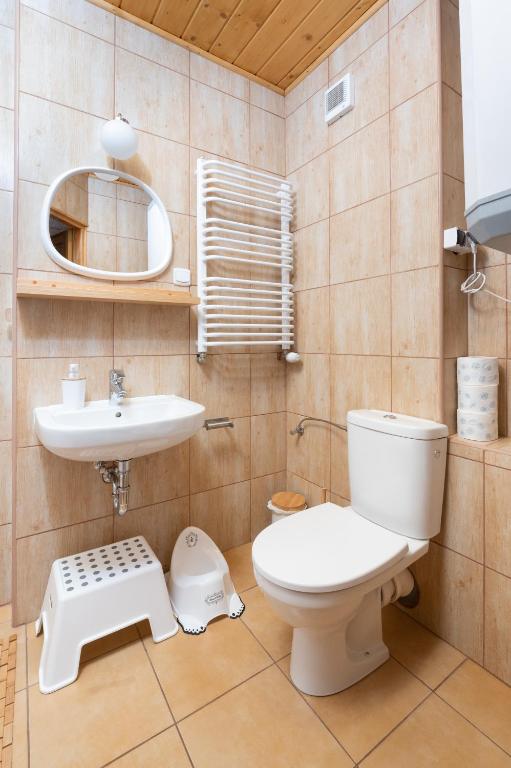 Kúpeľňa v ubytovaní Willa Zachęta