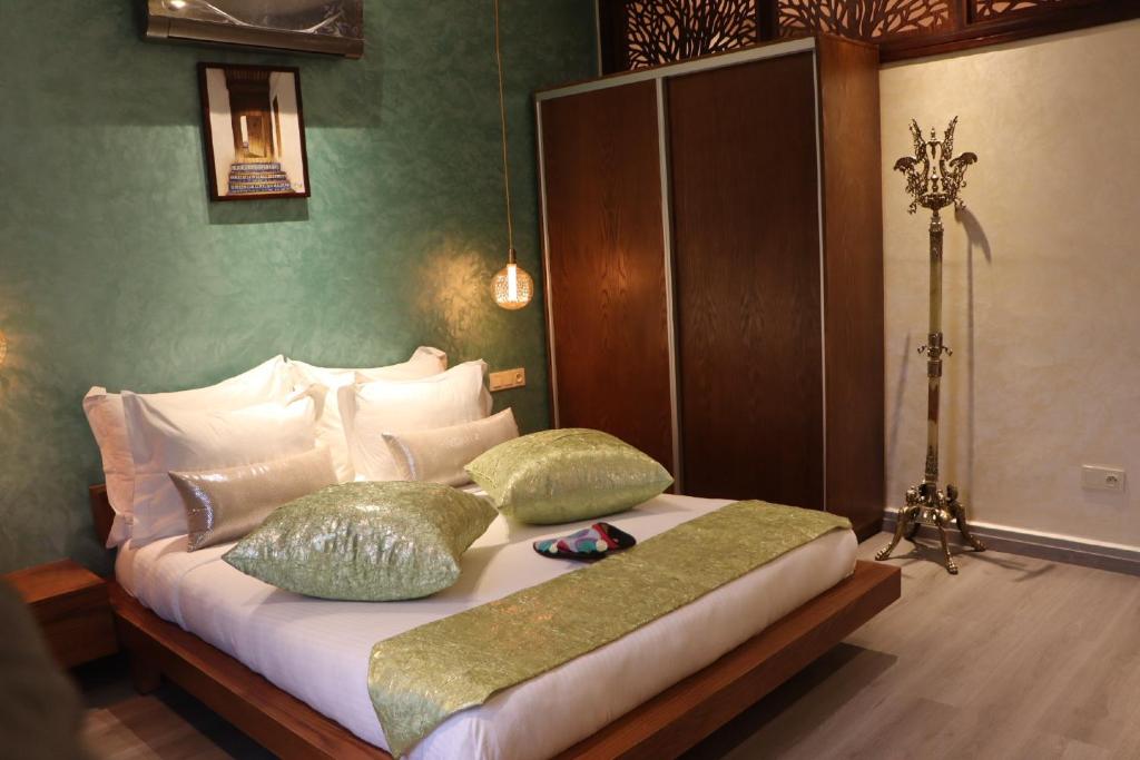Кровать или кровати в номере Luxury Appartement Noor