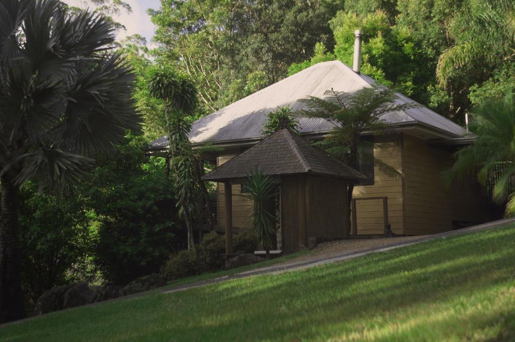 Zahrada ubytování Limpinwood Lodge