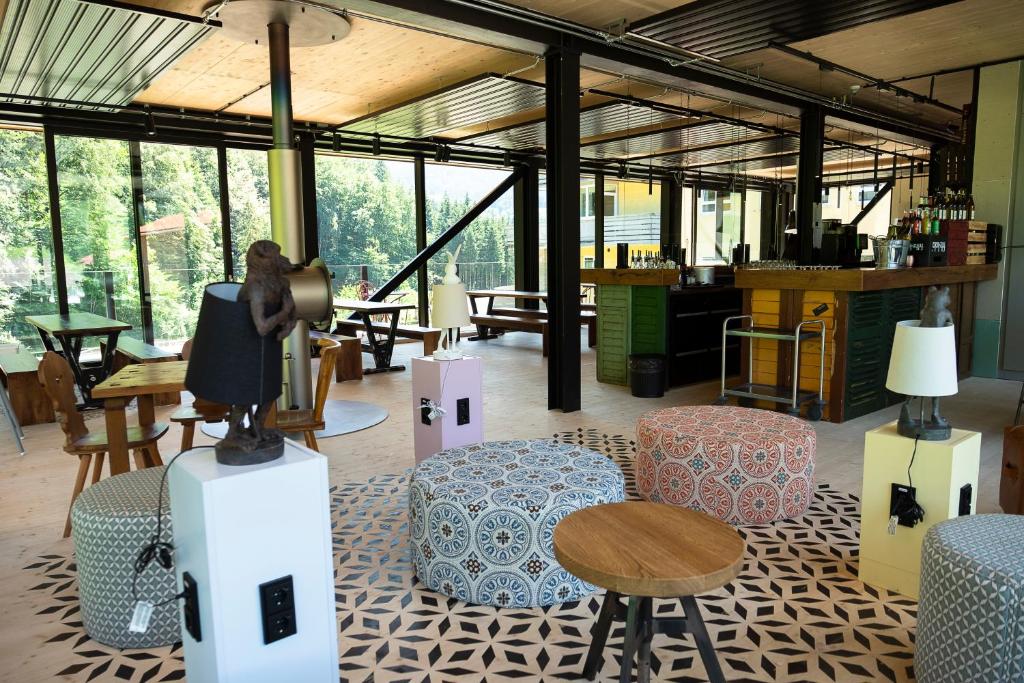 Restaurace v ubytování Oberstdorf Hostel
