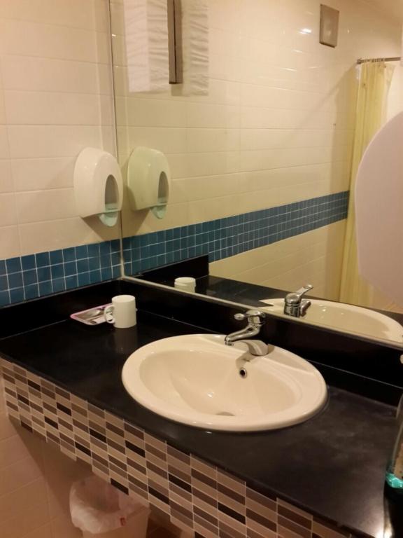 Koupelna v ubytování DoDo Guesthouse